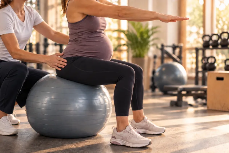 Accompagnement en physiothérapie pendant la grossesse